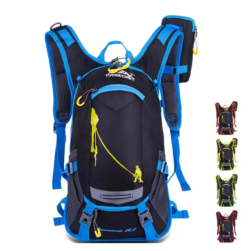 Cycling Gear Travel Bag - 18L バイクサイクリングアウトドアスポーツナップザックランニングハイキング登山バックパック水分補給ウォーターバッグリュックサック膀胱パック