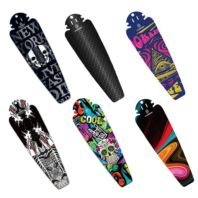 Bike Fender Set - Chooee 自転車リアフェンダー環境に優しい PP 自転車サドルマッドガードフェンダー MTB マウンテンロードマッドガードサイクリングアクセサリーパーツ