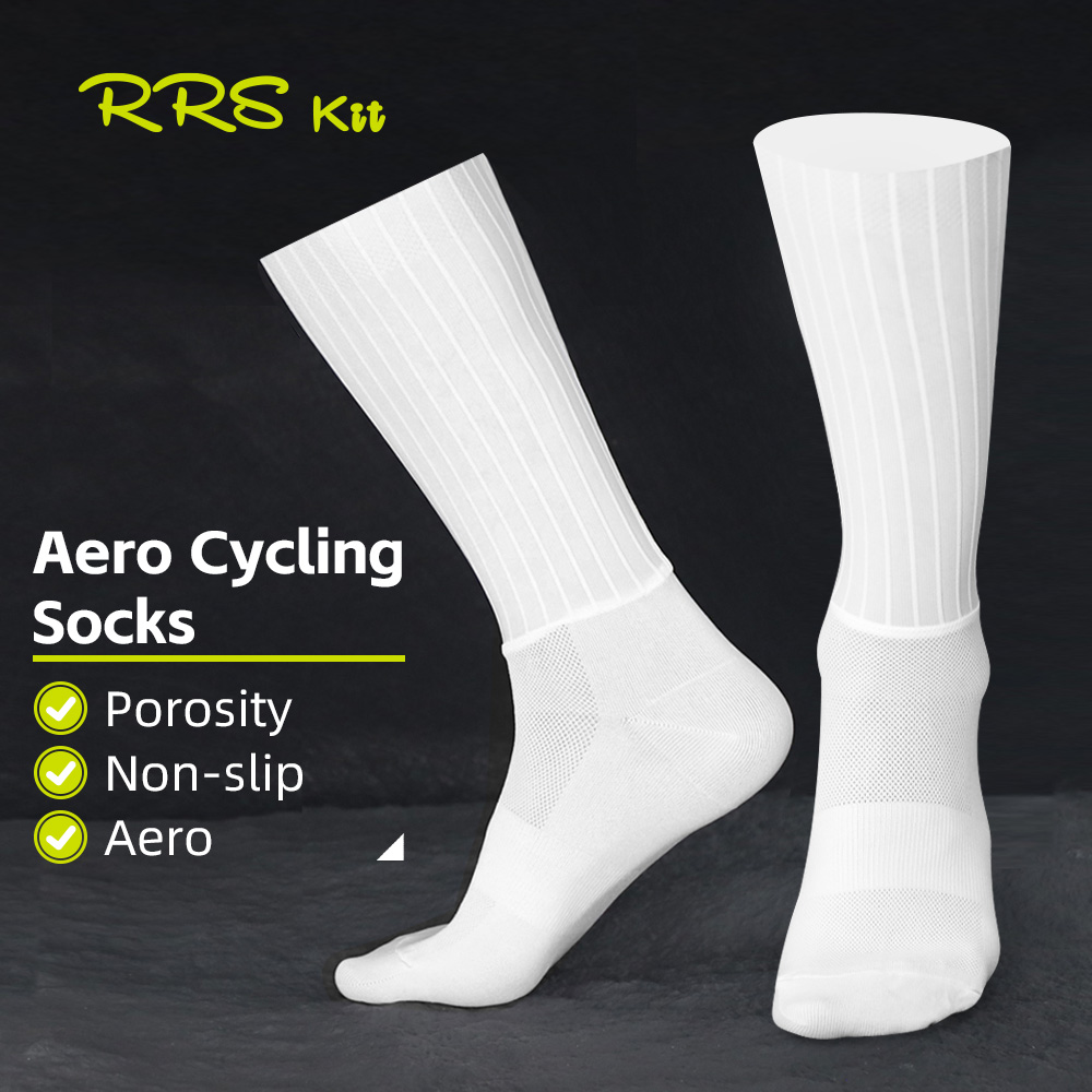 Gear In Cycling - Rrskit 夏サイクリング空力ソックス TPU 滑り止め耐摩耗性通気性アウトドアランニングサイクリングギアユニセックスソックス
