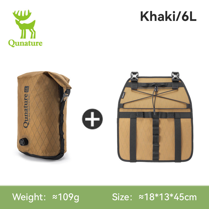 Cycling Gear Travel Bag - Qunature 6/12L バイクパッキングバッグ 完全防水圧縮サック 軽量 全天候型