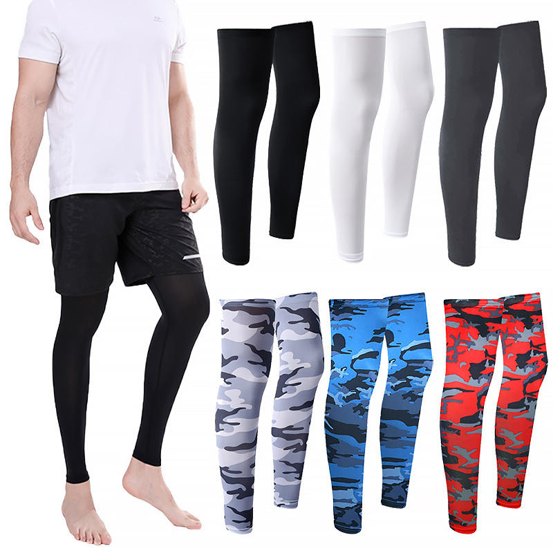 夏用ランニングサイクリングレッグスリーブアイスシルクUV保護 - Gear In Cycling のレビューと価格