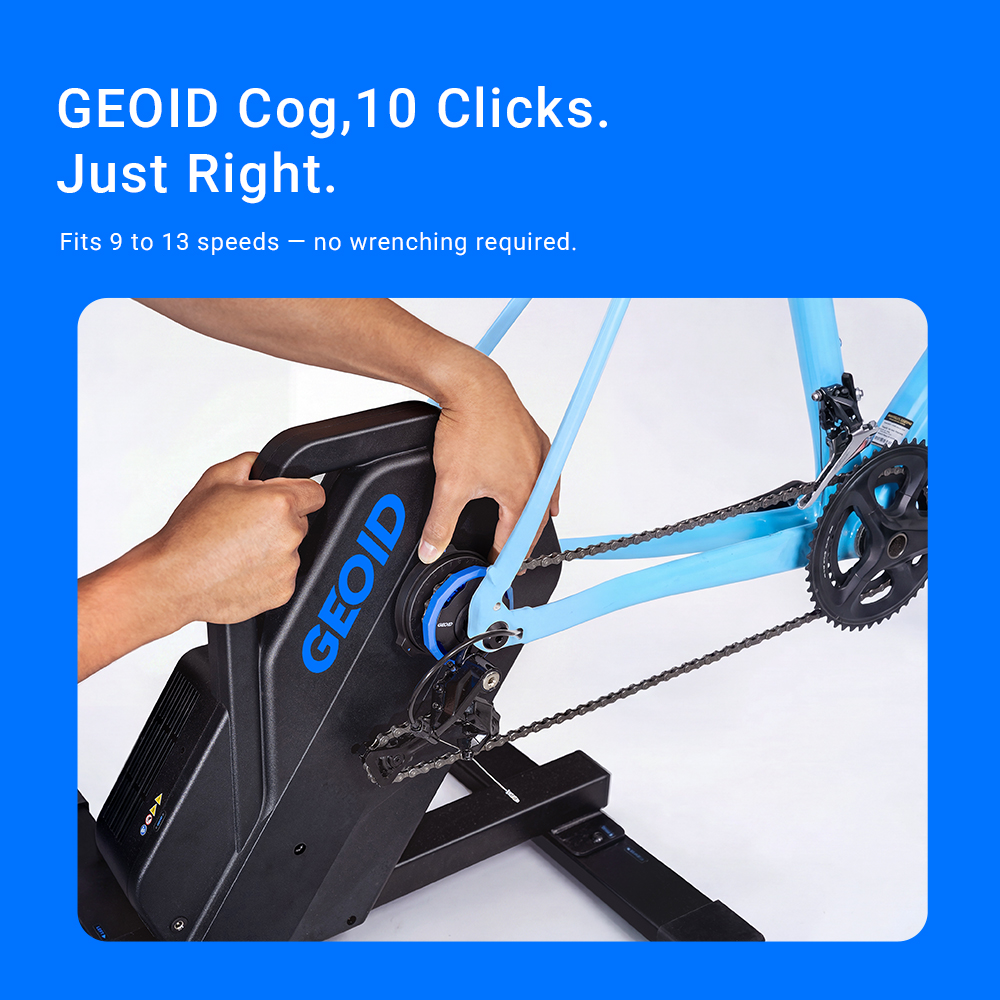 GEOID VE200スマートバイクトレーナー、仮想シフト2 - Junior Cycling Gear のレビューと価格