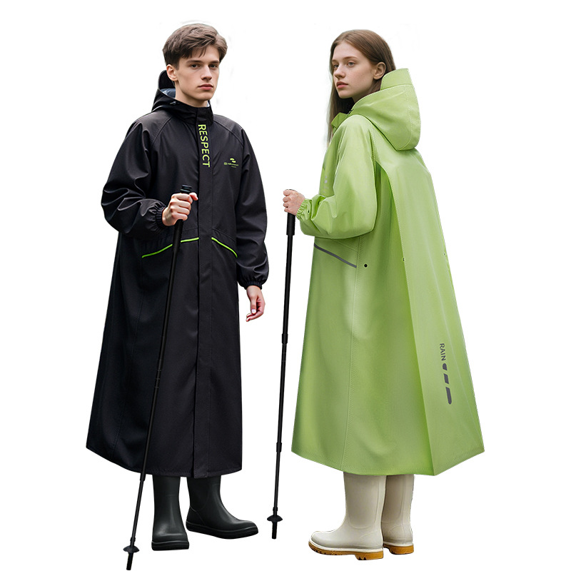 厚手の防水バイク用レインコート、全身を覆うアウトドアサイクリ - Cycling Gear In Rain のレビューと価格