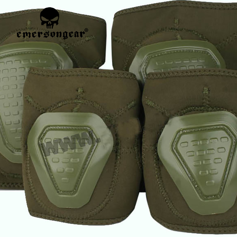 Emersongear DNI ネオプレン製肘膝パッドセット - Cycling Protective Gear のレビューと価格