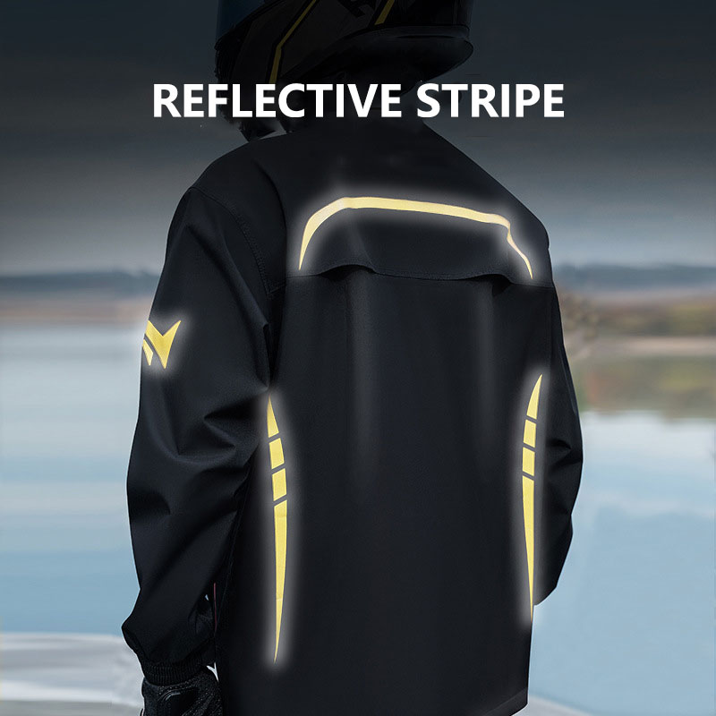 オートバイのレインコートと男性用パンツセット,防水レインギア - Cycling Gear In Rain のレビューと価格