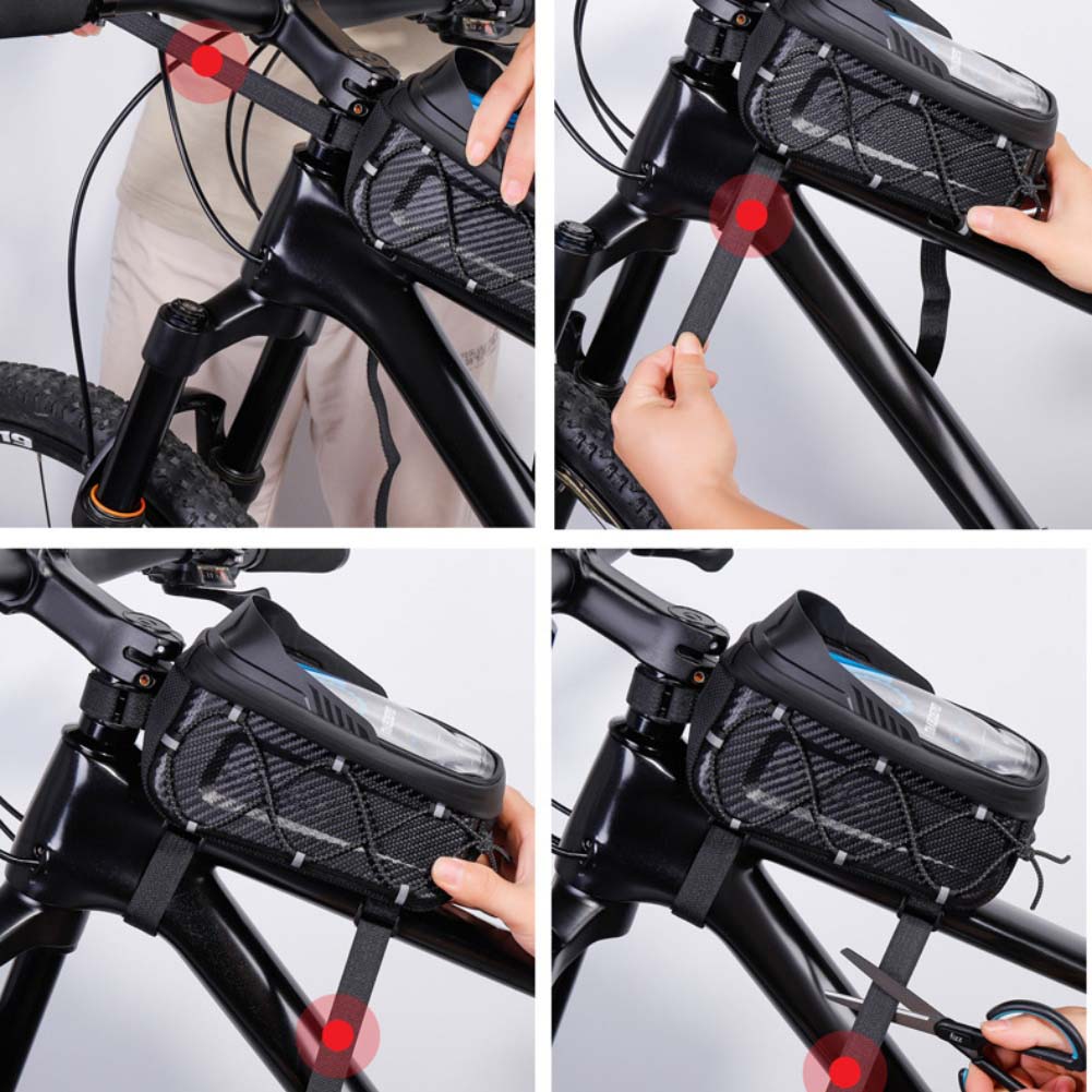 EVAハードシェル自転車ビームバッグ - ロードバイク/マウ - Cycling Gear Pouch のレビューと価格