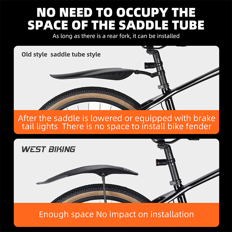 WEST BIKING マウンテンバイクフェンダー 26-2 - Bike Fender Set のレビューと価格