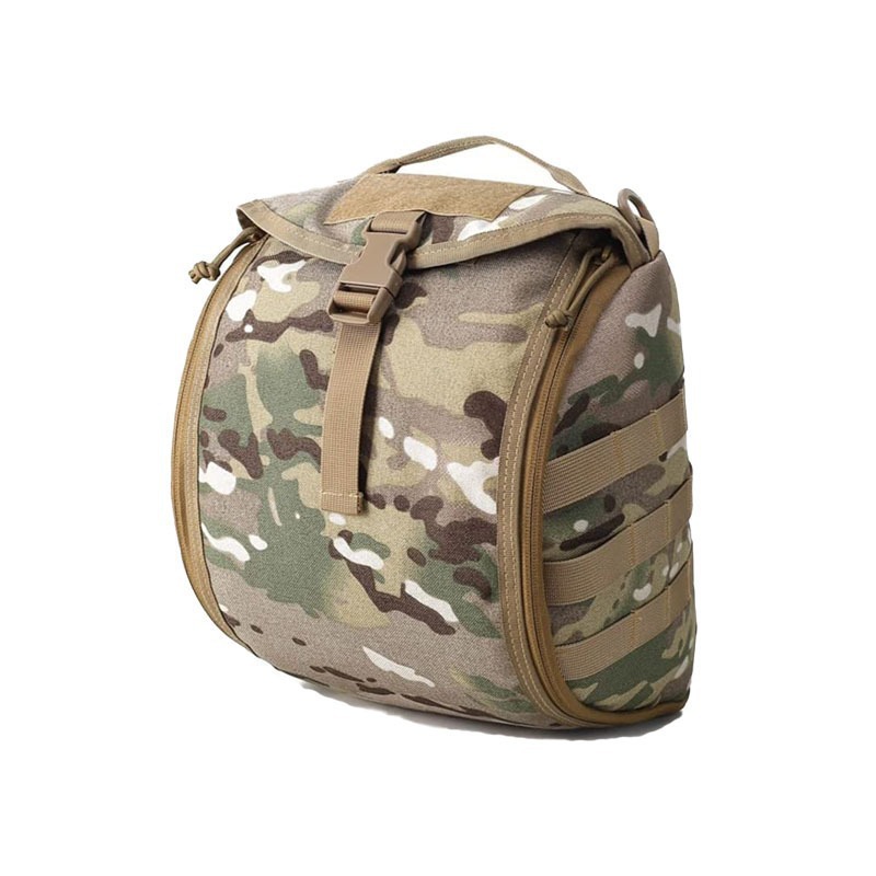 戦術ヘルメット収納バッグ MOLLE アウトドアキャリーパッ - Cycling Protective Gear のレビューと価格