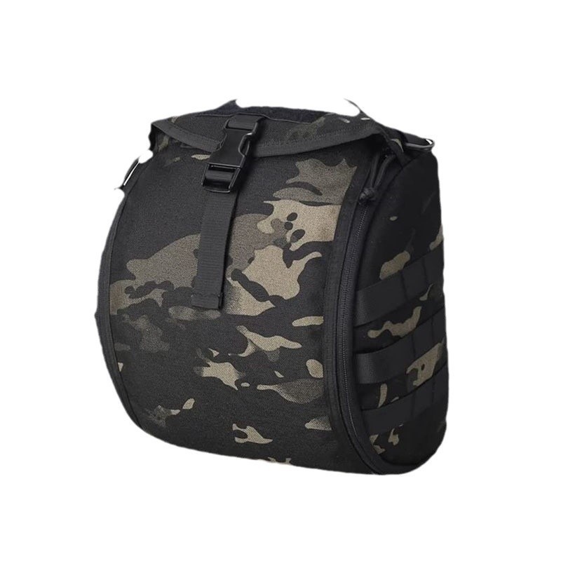 戦術ヘルメット収納バッグ MOLLE アウトドアキャリーパッ - Cycling Protective Gear のレビューと価格