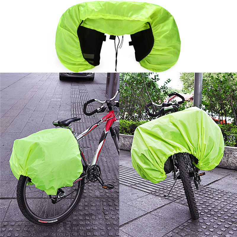自転車パニアバッグレインカバーユニバーサル防塵防水プロテクタ - Cycling Gear In Rain のレビューと価格