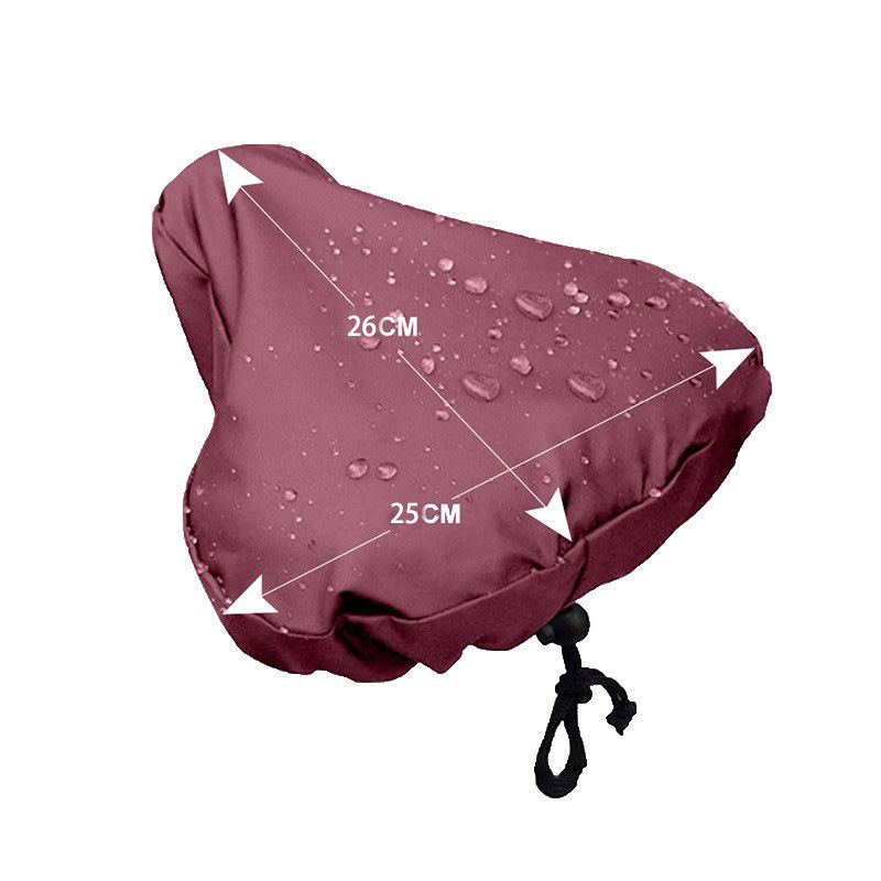 耐久性のあるオックスフォード生地自転車サドルレインカバー防水 - Cycling Gear In Rain のレビューと価格