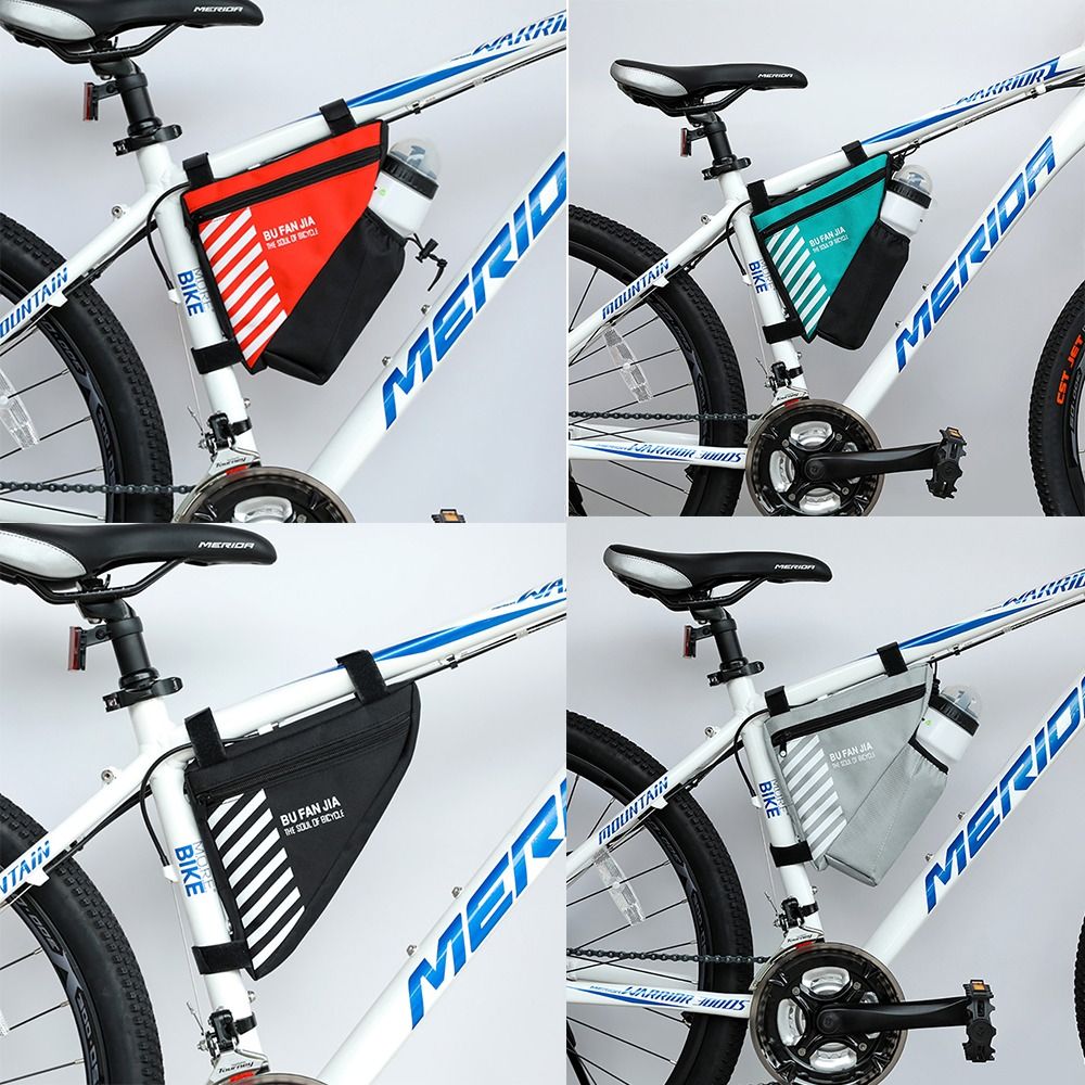 ポータブル防水バイクバッグ耐久性のあるサイクリングギア自転車 - Cycling Gear Pouch のレビューと価格