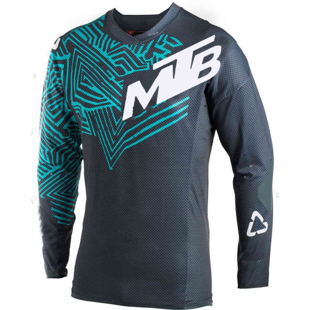 アウトドアサイクリング長袖トップス MTB プリント通気性メ - Gear In Cycling のレビューと価格