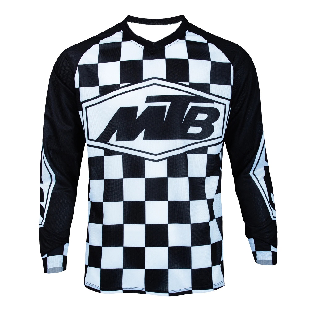 アウトドアサイクリング長袖トップス MTB プリント通気性メ - Gear In Cycling のレビューと価格