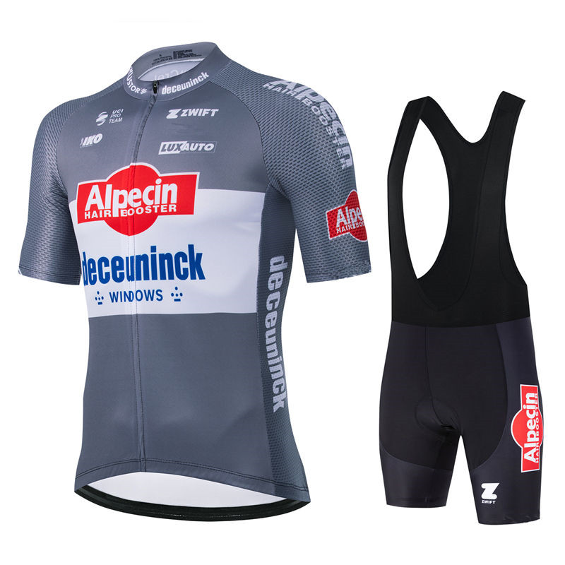 Alpecin プロサイクリングジャージセット男性ビブショー - Junior Cycling Gear のレビューと価格