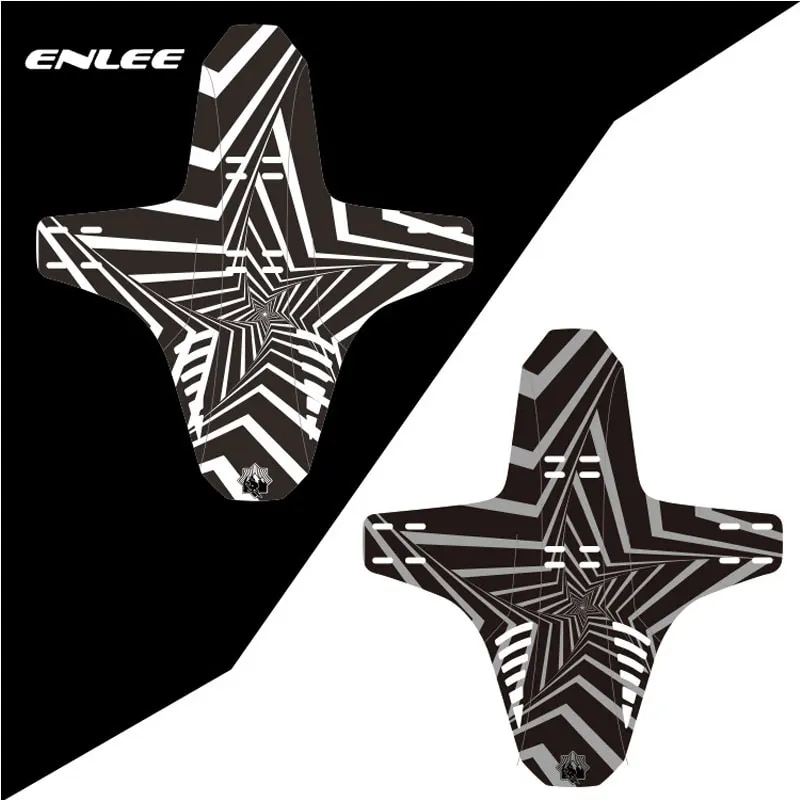 Enlee-フロントフォークとリアホイールに適した反射マッド - Bike Fender Set のレビューと価格