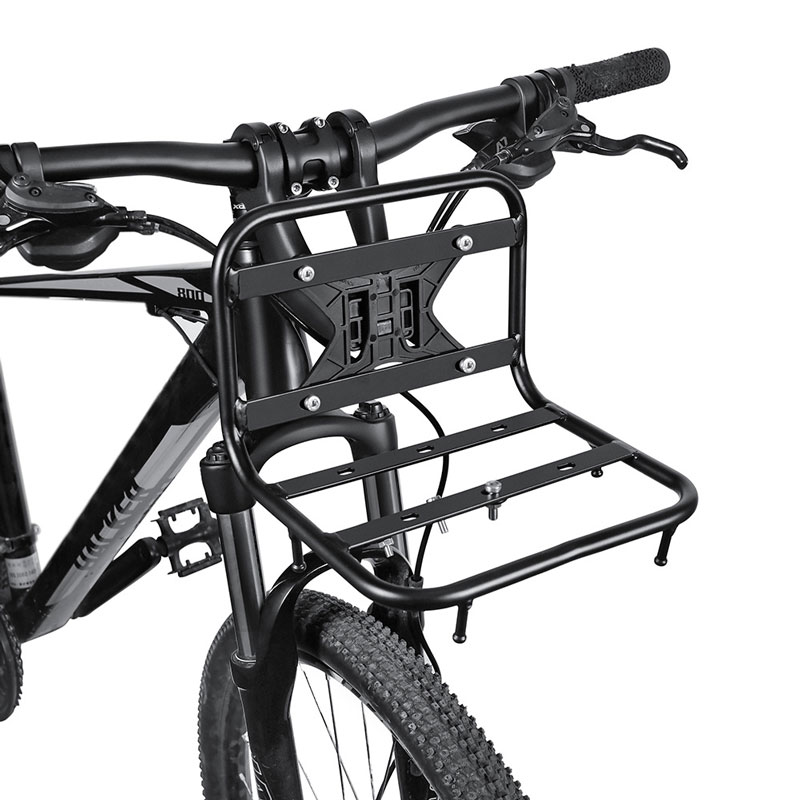 自転車フロントラックアルミ合金多機能自転車フロントラックMT - Cycling Gear Travel Bag のレビューと価格