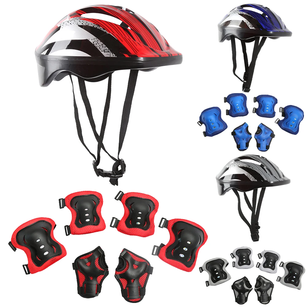 7 個の自転車スポーツ保護具セット調整可能な子供用安全スケー - Cycling Protective Gear のレビューと価格