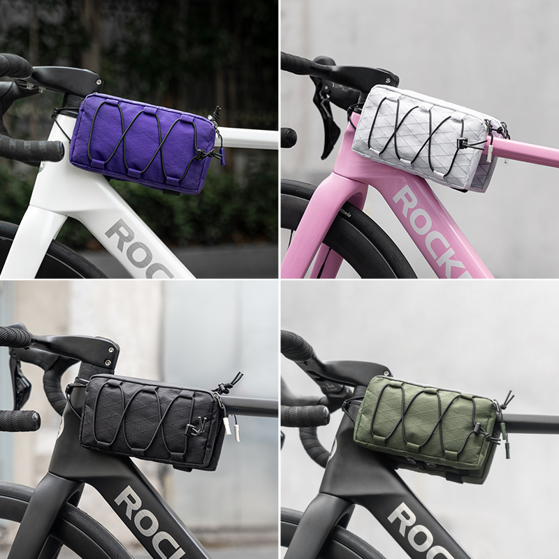 Rockbros-管状サイクリングバッグ,大容量機器,フロー - Cycling Gear Travel Bag のレビューと価格