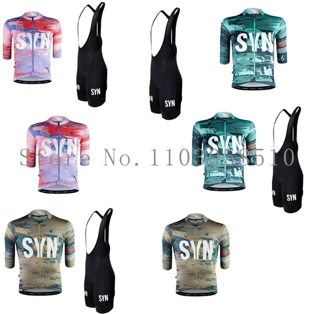 SYN ジャージ メンズ ビブスポンジクッション サイクリン - Junior Cycling Gear のレビューと価格