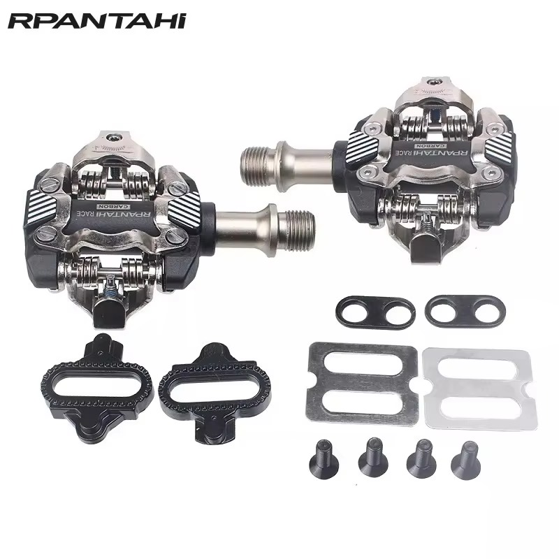 軽量カーボンファイバーペダル（ロッククリート付き）ロードバイ - Gear In Cycling のレビューと価格
