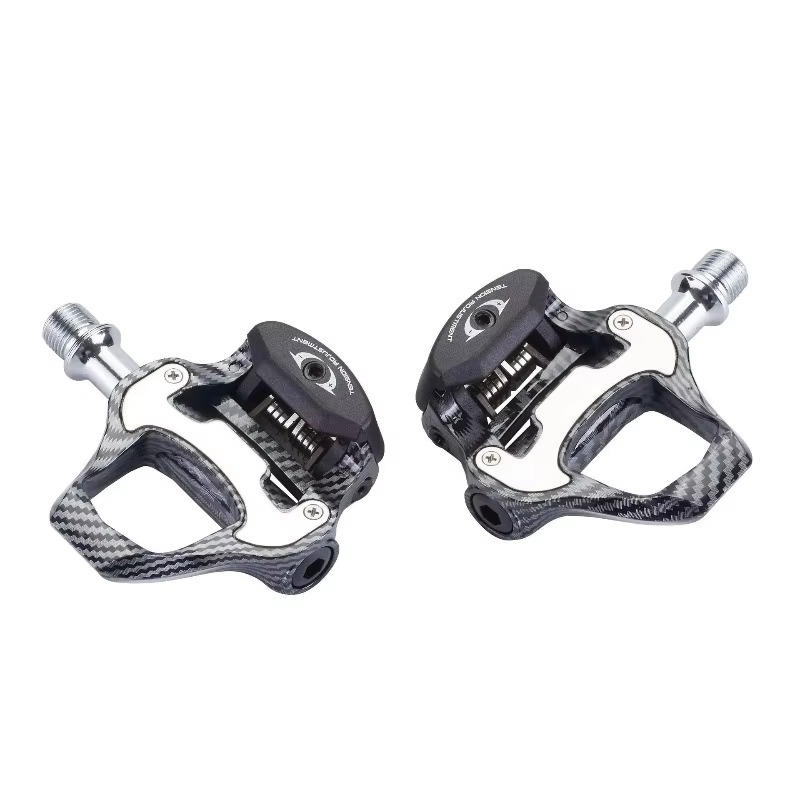 軽量カーボンファイバーペダル（ロッククリート付き）ロードバイ - Gear In Cycling のレビューと価格